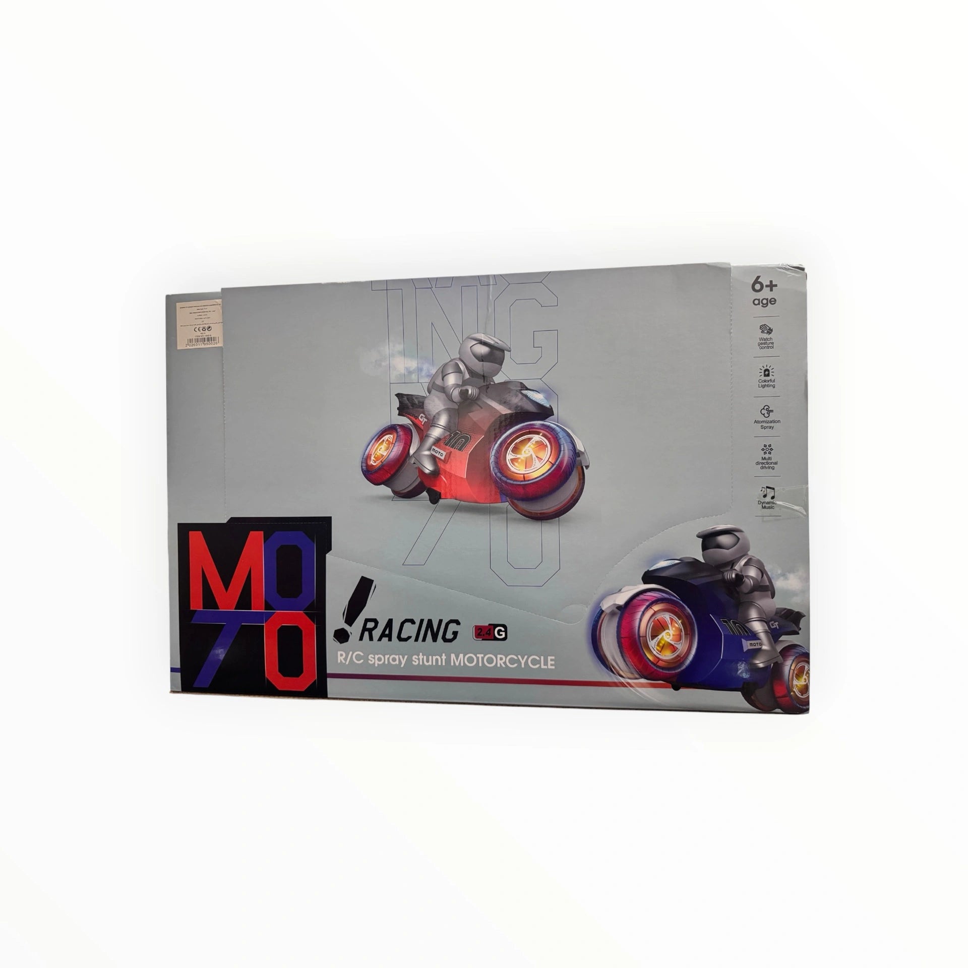 R/C spray stunt motorcycle Tahito toys