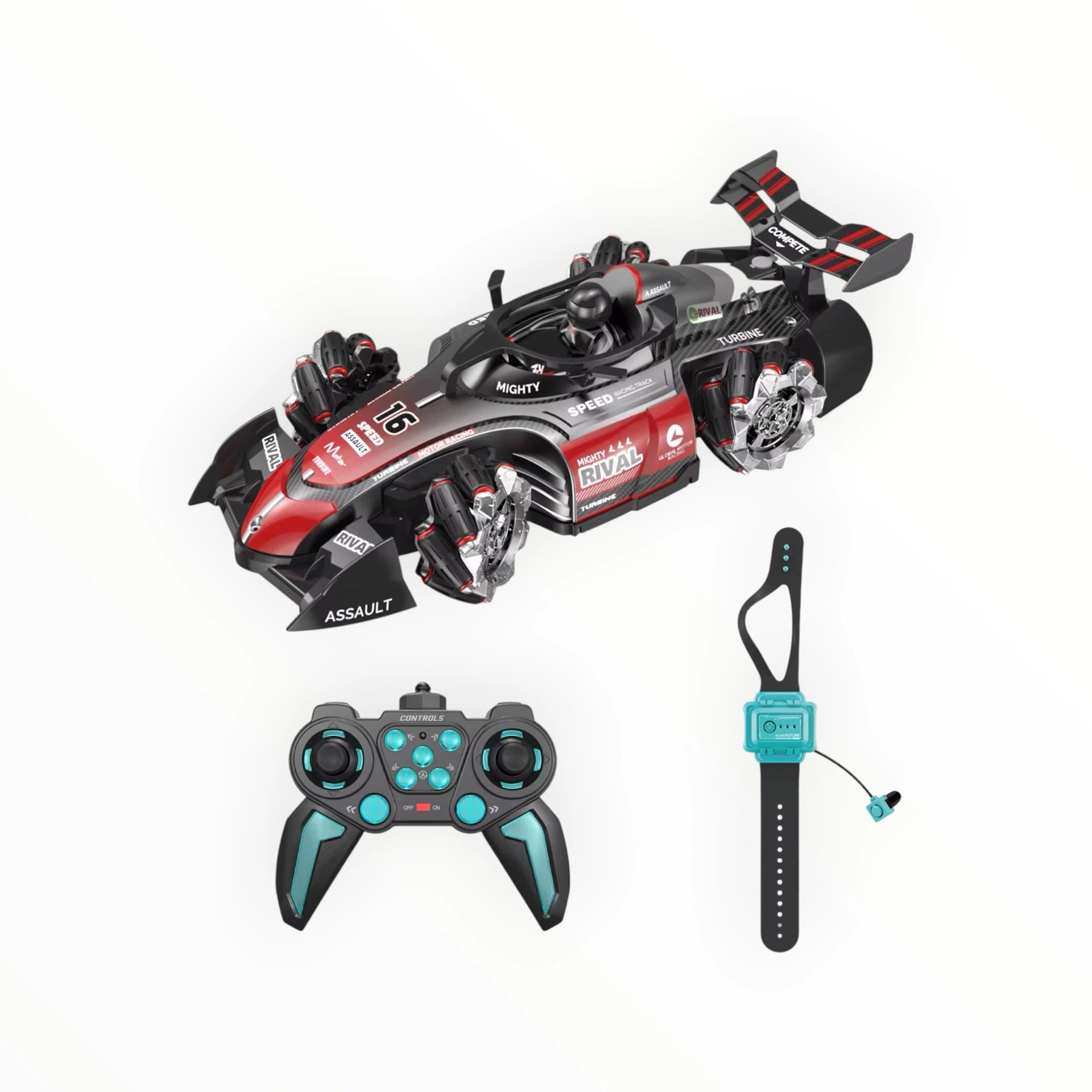 R/C Spray Stunt Racing Car – 360° Drift Performance Tahito toys