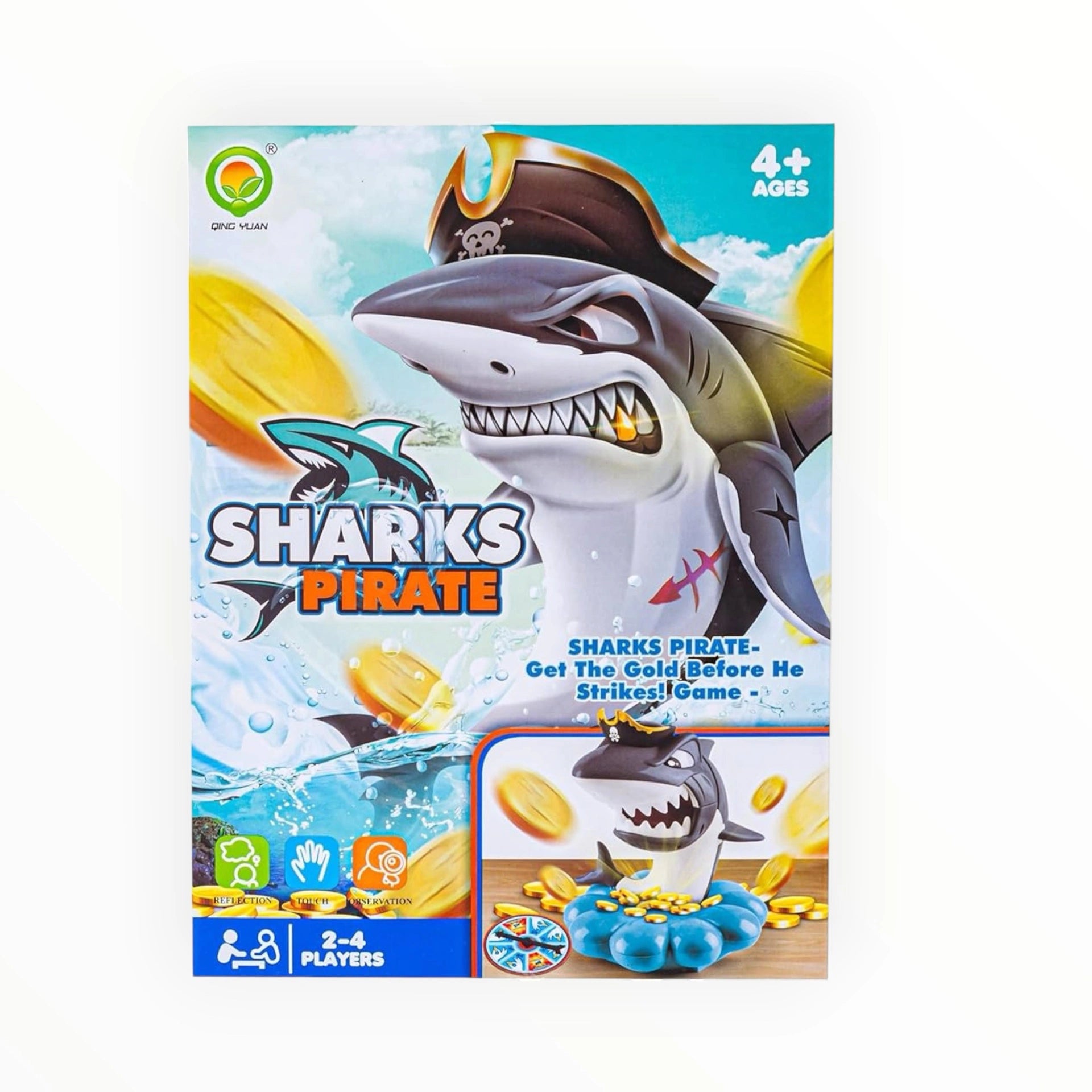 Shark Pirate Treasure Hunt Game Tahito toys