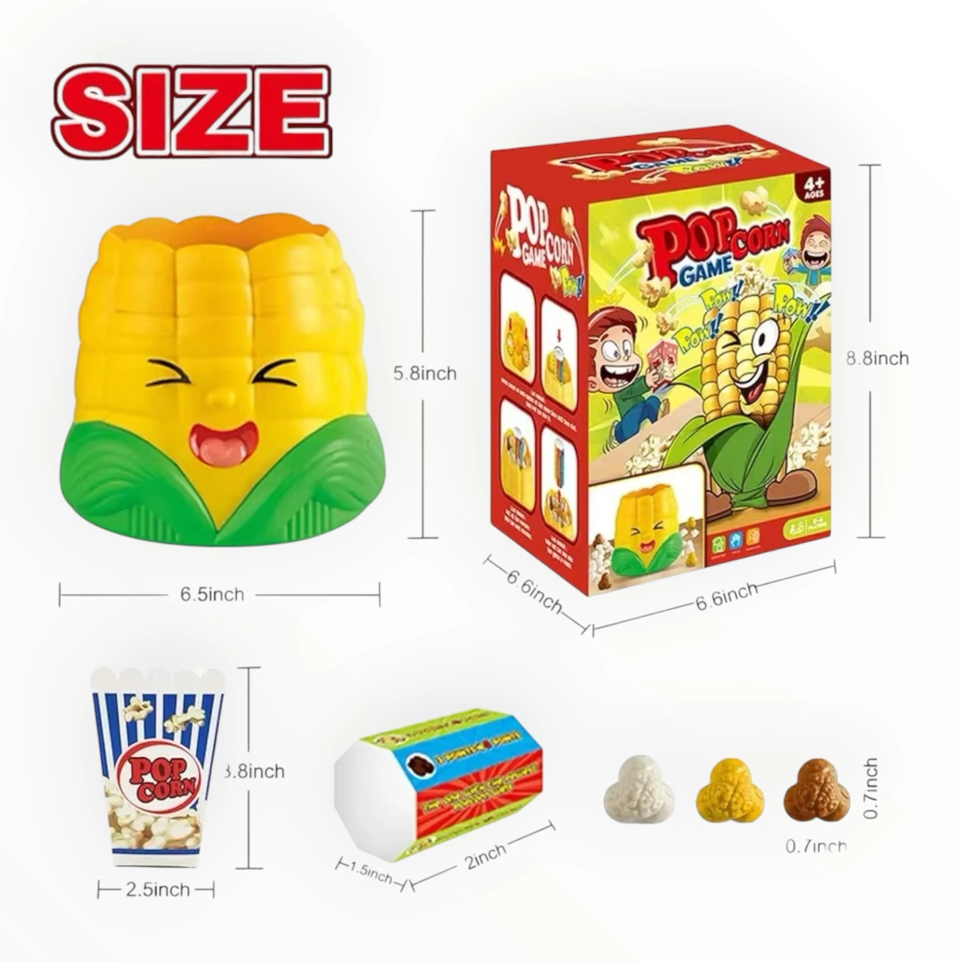 Popcorn Blast Family Game Tahito toys