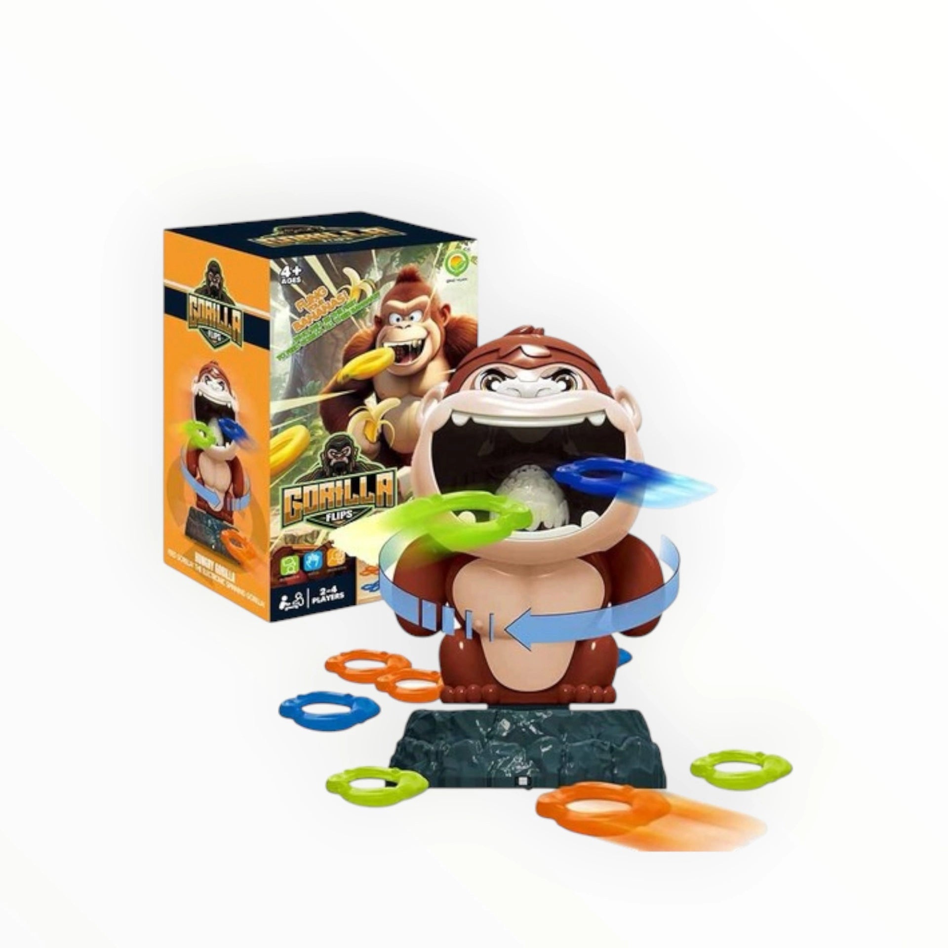 Gorilla Ring Toss Challenge Game Tahito toys