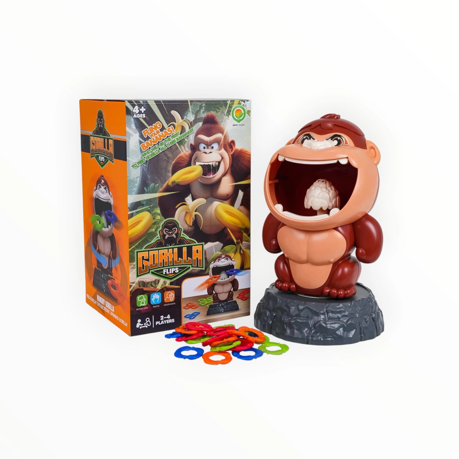 Gorilla Ring Toss Challenge Game Tahito toys