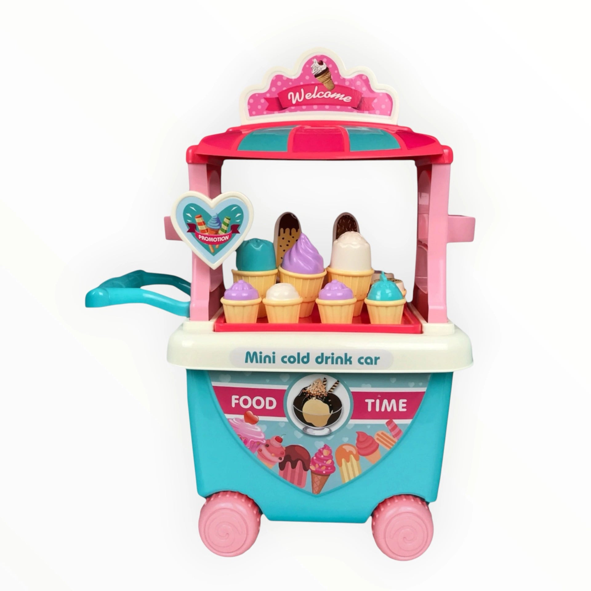 Mini Ice Cream Cart Playset Tahito toys