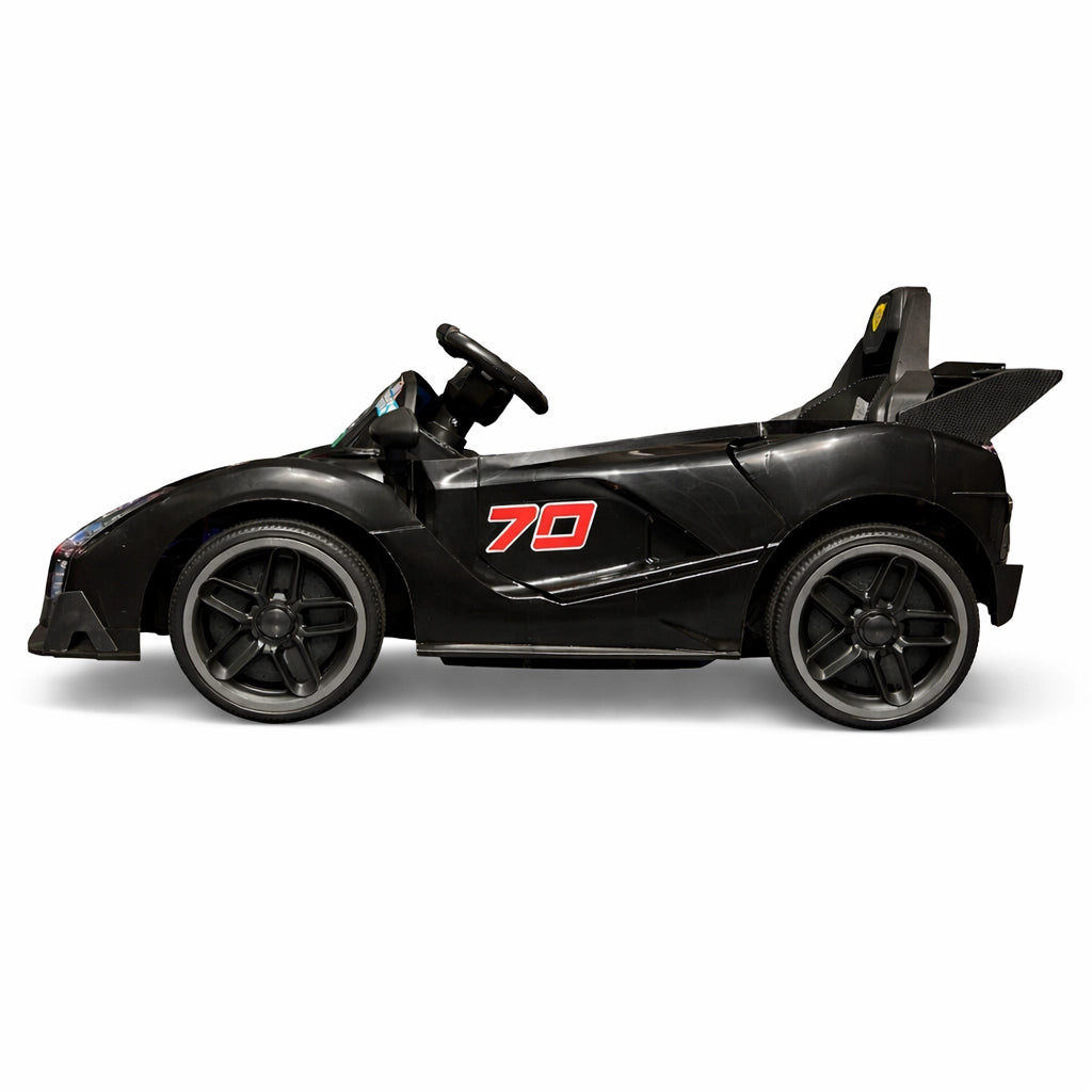 Red Lamborghini Veneno toy car by Tahito Toys, detailed miniature model with sleek design and vibrant color.