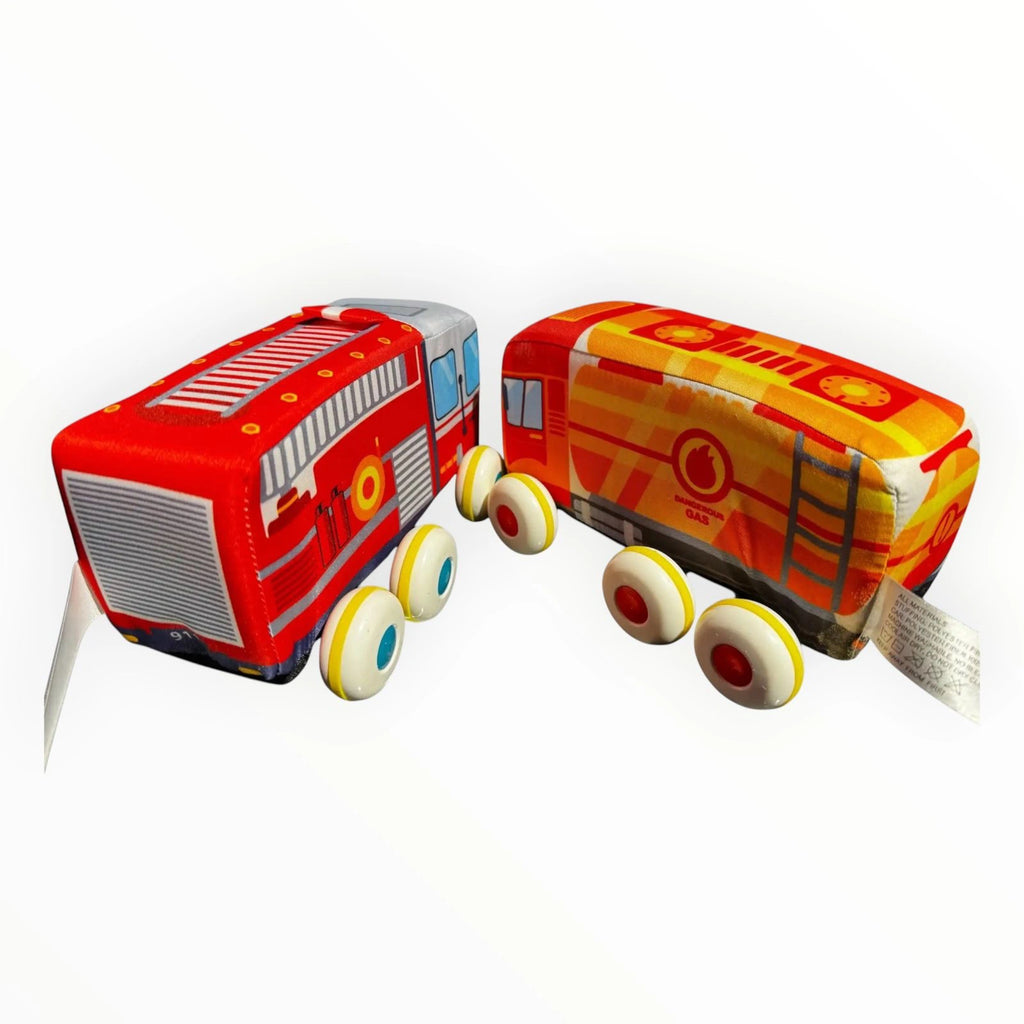 Cloth Pullback Car – Early Education Soft Toy Tahito toys