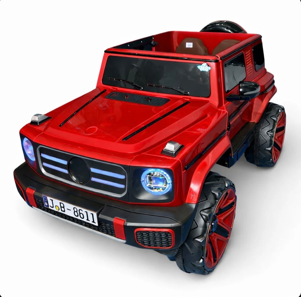 Giant size Jeep Desert Edition toy vehicle by Tahito Toys, detailed desert-themed off-road truck in earthy colors.