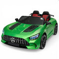 Tahito Toys Mercedes AMG GT diecast model car, detailed miniature of the sporty luxury vehicle, blue with black accents.