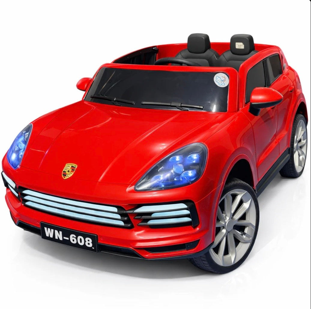 Tahito Toys Porsche Cayenne toy car model, detailed miniature with sleek design and realistic features, suitable for children.