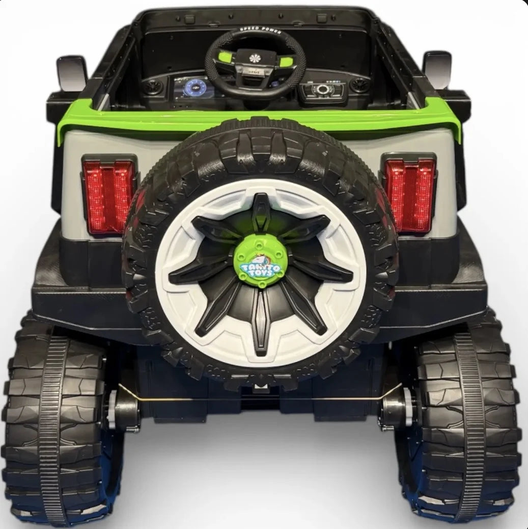 Tahito Toys Mercedes Safari SUV toy vehicle with detailed exterior and vibrant colors, suitable for children.
