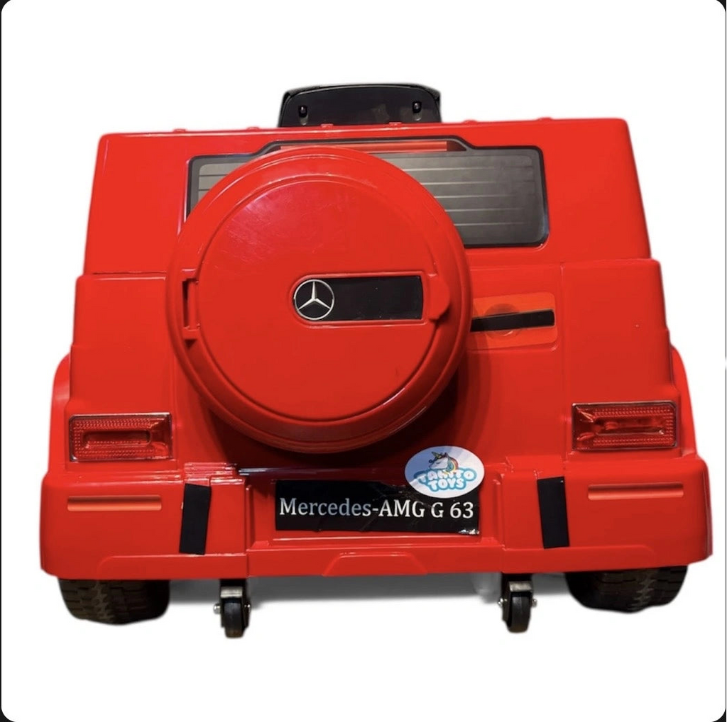Tahito Toys Mercedes G-Class toy car displayed on a surface with detailed exterior and realistic design features.