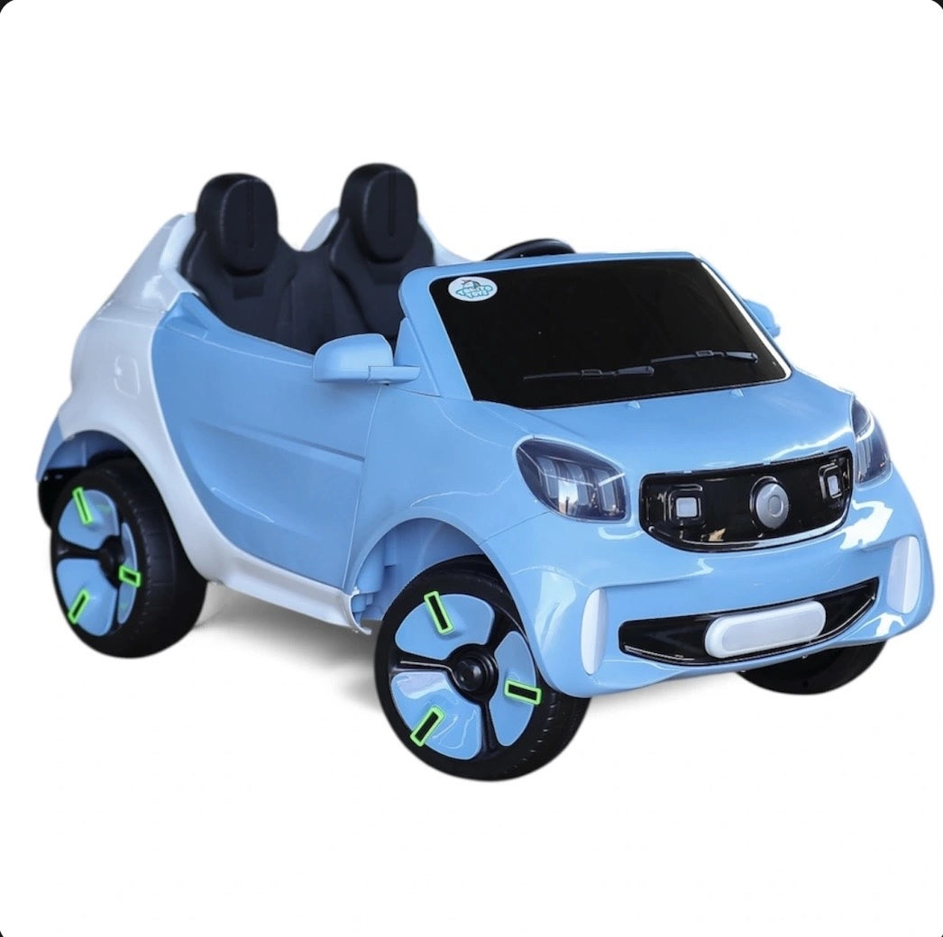 Tahito Toys Mercedes Panda Smart Car toy, detailed miniature model with black and white panda design and realistic features.