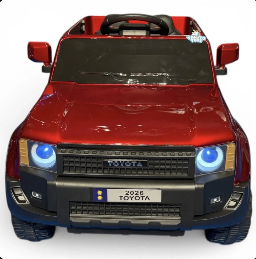 Tahito Toys Toyota Land Cruiser 4x4 toy model with detailed exterior and realistic features.