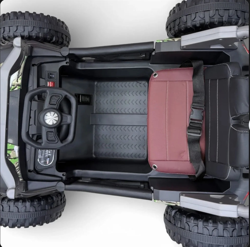 Off-road Spider Car toy by Tahito Toys with black and red design, detailed spider features, and rugged wheels for outdoor play.