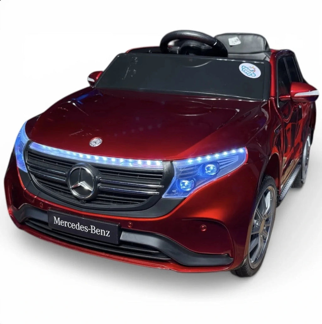 Tahito Toys Mercedes GLC toy car, detailed miniature replica with realistic features and sleek design on a plain background.
