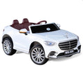 Tahito Toys Mercedes-Benz S-Class 4×4 toy car, detailed miniature vehicle with realistic design and black exterior.