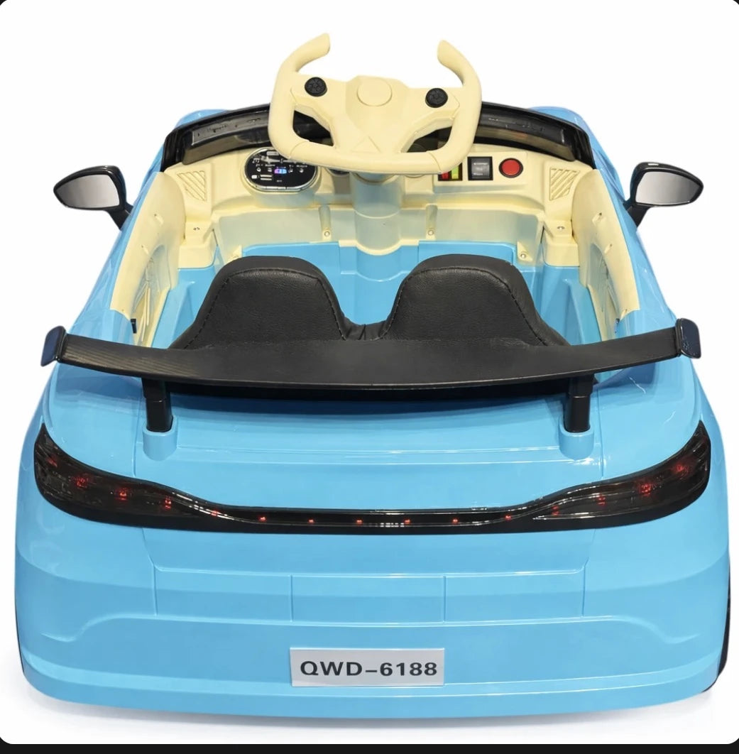 Red Lamborghini toy car by Tahito Toys, detailed plastic model with sleek design and realistic features.