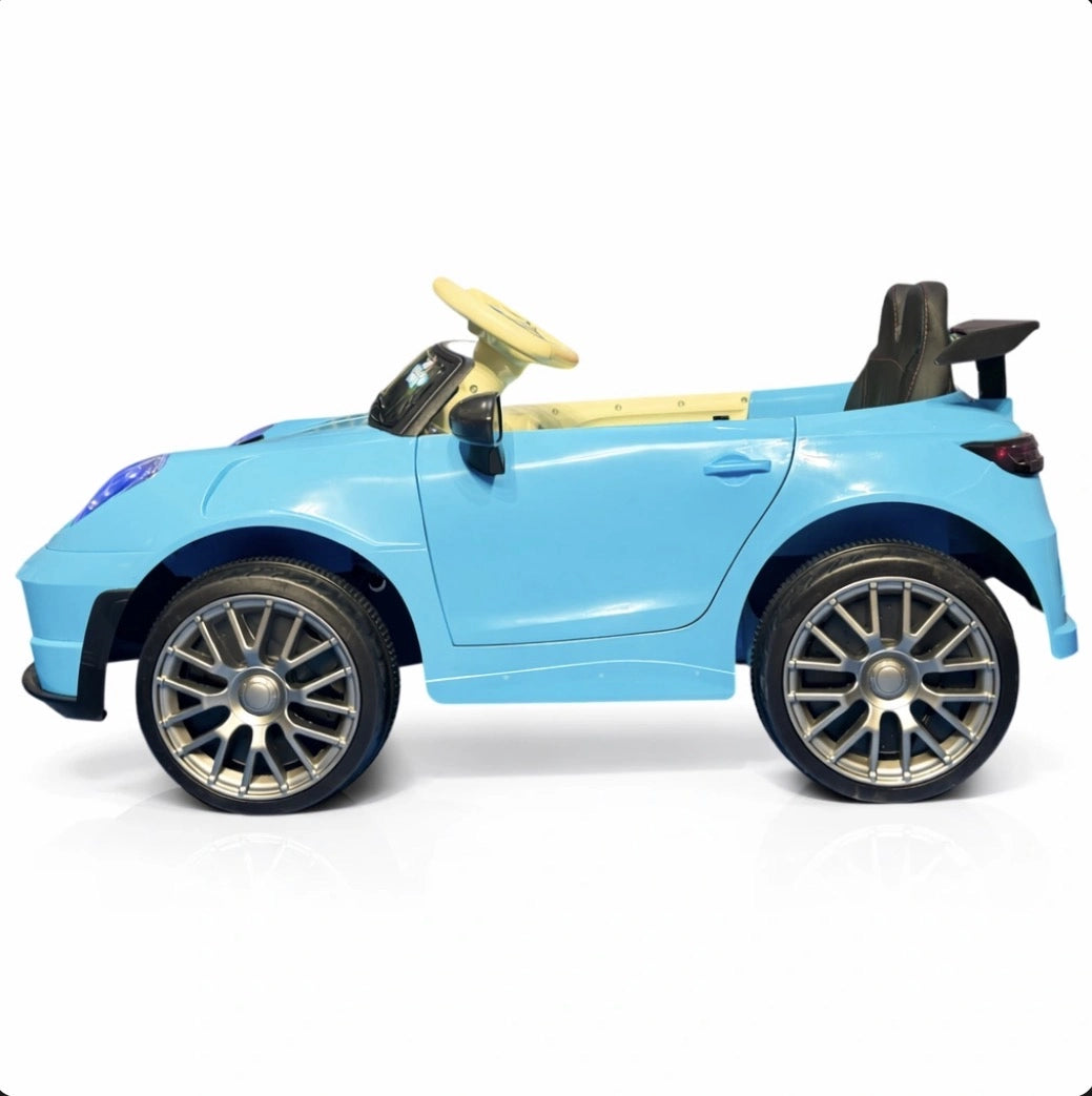 Red Lamborghini toy car by Tahito Toys, detailed miniature model with sleek design and realistic features.