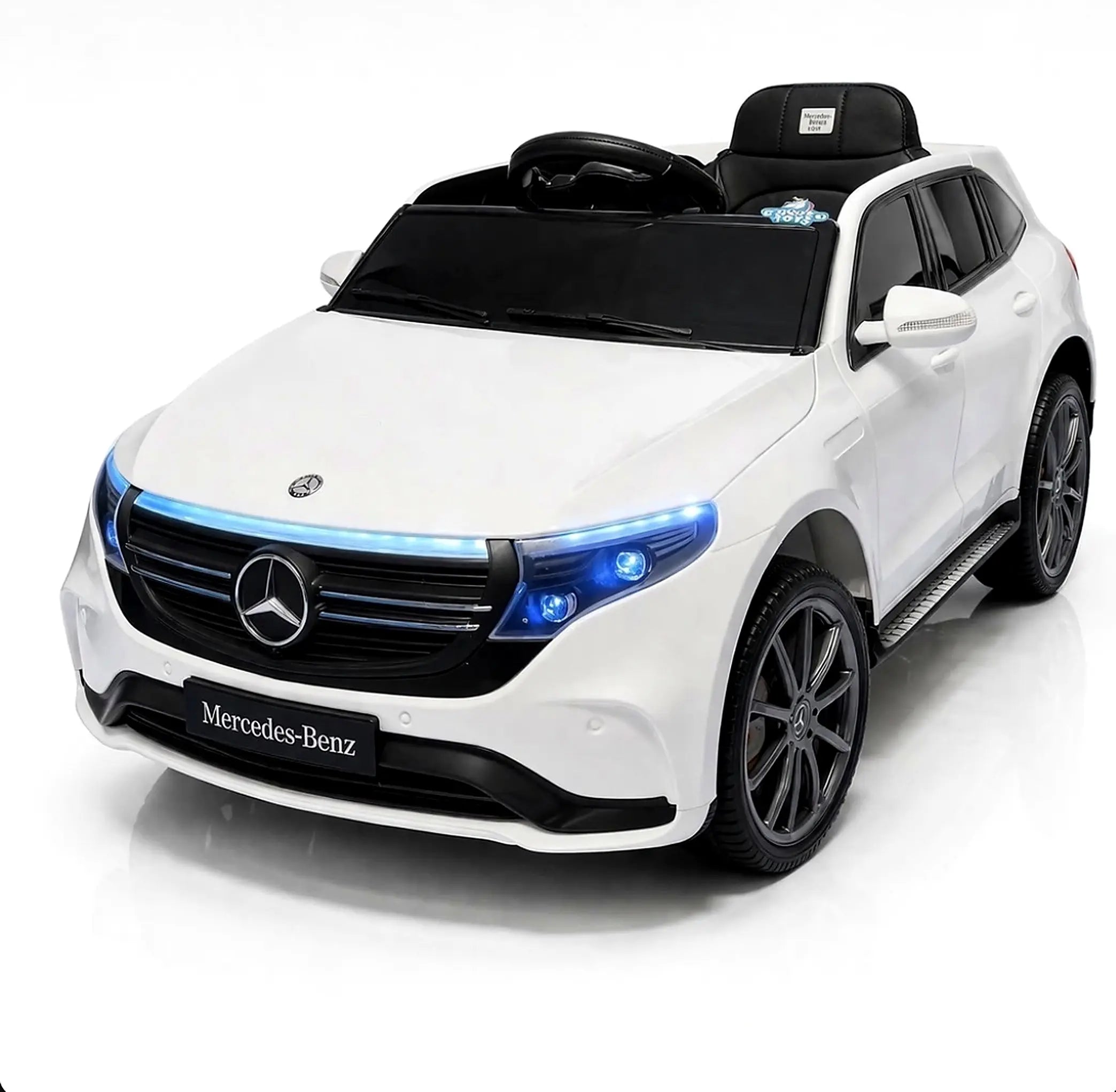 Tahito Toys Mercedes GLC toy car, detailed miniature model in silver with realistic features and realistic design.