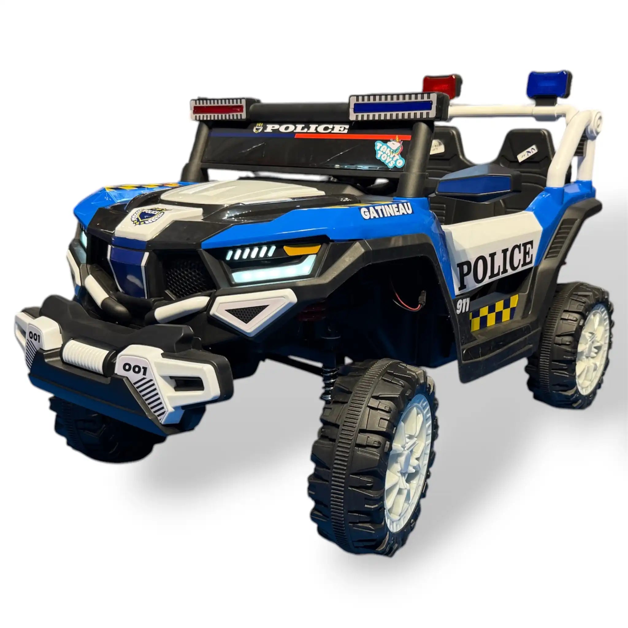 police safari car Tahito toys