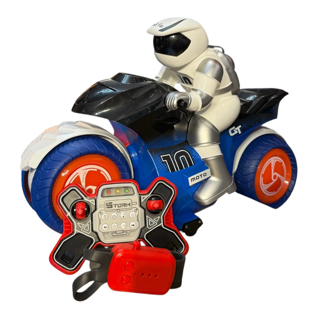 R/C spray stunt motorcycle Tahito toys