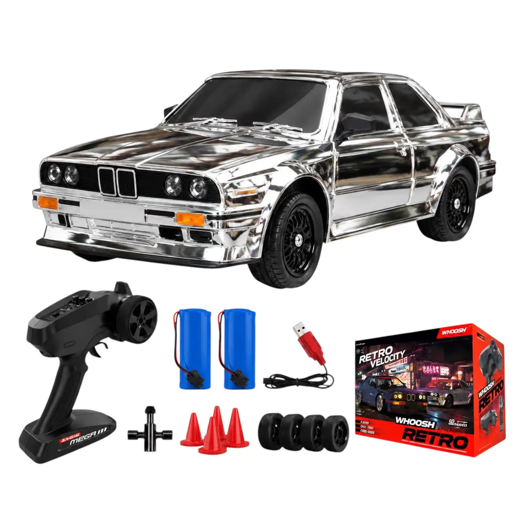 Retro Drifting RC Car – High-Speed Action with Lights Tahito toys